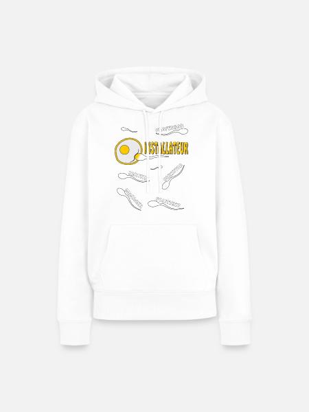 INSTALLATEUR - Frauen Premium Bio Hoodie - Weiß
