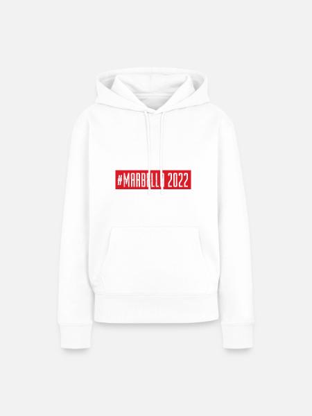 Marbella 2022 - Frauen Premium Bio Hoodie - Weiß