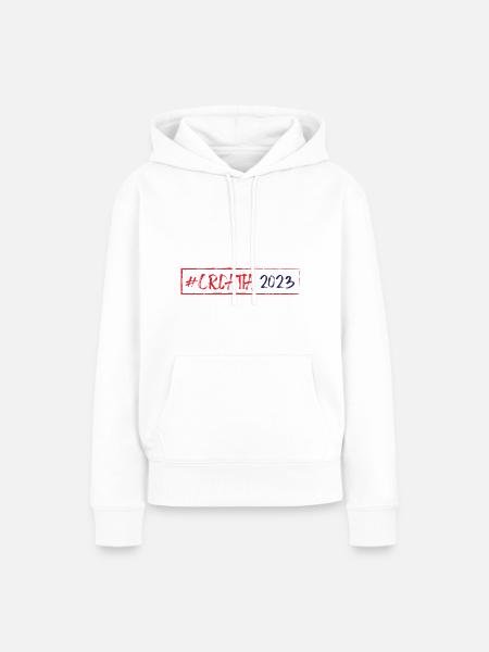 Croatia 2023 - Frauen Premium Bio Hoodie - Weiß