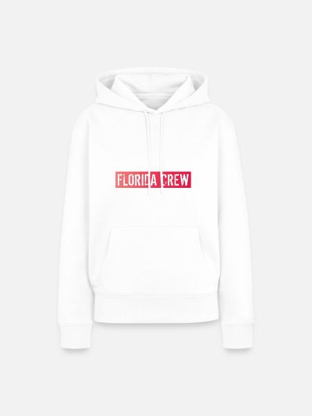 Florida Crew - Frauen Premium Bio Hoodie - Weiß