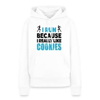 Race Runner Runner Renner Racer Jogging - Women’s Premium Organic Hoodie - white - Front - Julia (174cm)
