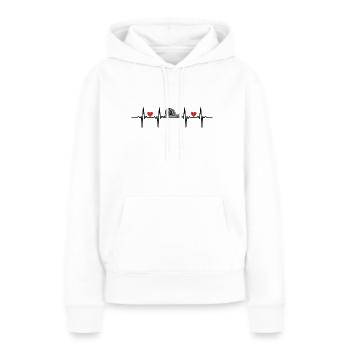 Insekten Schneckenhaus Nacktschnecke Schnecken - Frauen Premium Bio Hoodie - Weiß - Vorne - Julia (174cm)