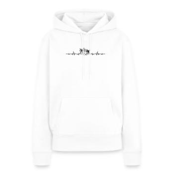 Reisen Reisende Reisender Urlaub Urlauberin reise - Frauen Premium Bio Hoodie - Weiß - Vorne - Julia (174cm)