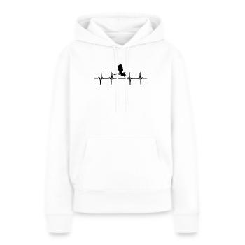 Dragon Dragon Fire Dragon Cave Fire Dragon Dragon - Women’s Premium Organic Hoodie - white - Front - Julia (174cm)
