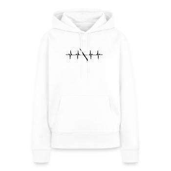 Clarinet player Clarinet player Clarinet - Women’s Premium Organic Hoodie - white - Front - Julia (174cm)