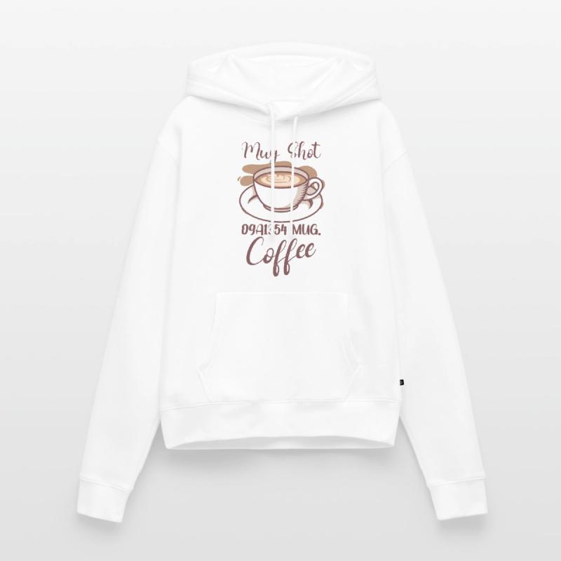 Coffee Lover Caffeine Molecule Java Latte Espresso Frauen Premium Bio Hoodie