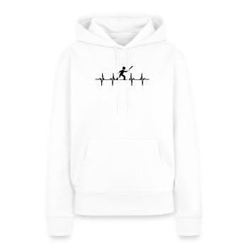 Schwertkampf Schwert Klinge Lanze Säbel Dolch - Frauen Premium Bio Hoodie - Weiß - Vorne - Julia (174cm)