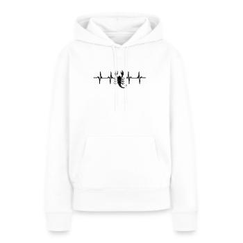 Skorpione Skorpionstachel Stachel Wüste Skorpion - Frauen Premium Bio Hoodie - Weiß - Vorne - Julia (174cm)