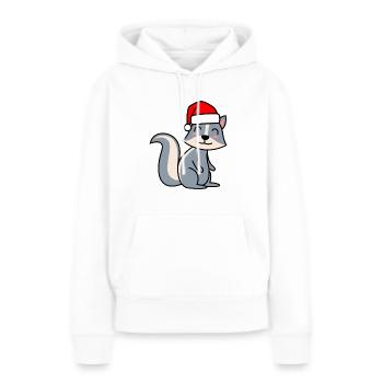 Stinker Comic Weihnachten Xmas - Frauen Premium Bio Hoodie - Weiß - Vorne - Julia (174cm)