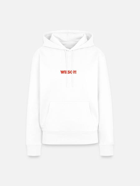 wieso?! - Frauen Premium Bio Hoodie - Weiß