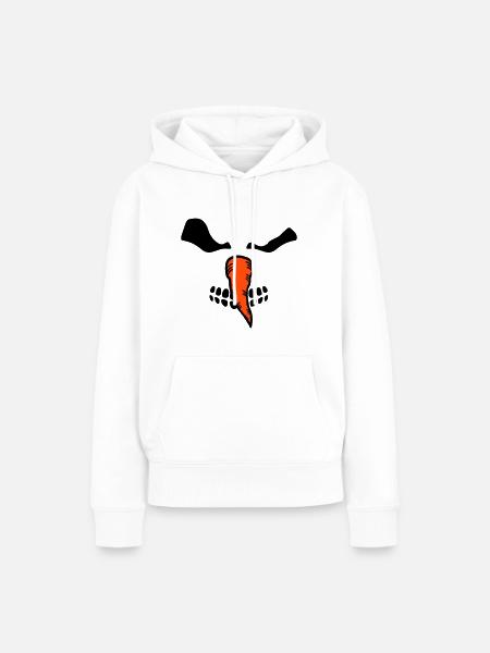 Schneemann - Frauen Premium Bio Hoodie -