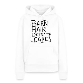 Rider with style and stable look - Women’s Premium Organic Hoodie - white - Front - Julia (174cm)