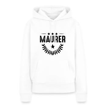 Bricklayer profession - Women’s Premium Organic Hoodie - white - Front - Julia (174cm)
