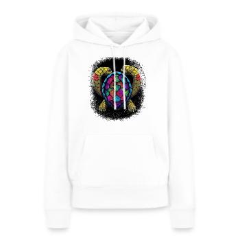 heart activist tshirts equality bear lgbt - Frauen Premium Bio Hoodie - Weiß - Vorne - Julia (174cm)