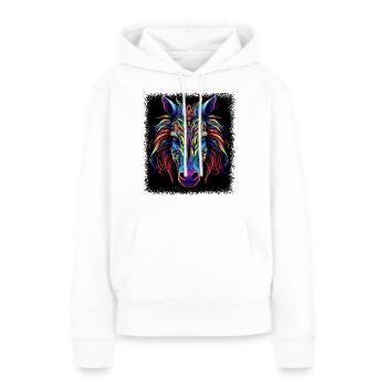 present present idea horseriding statement - Women’s Premium Organic Hoodie - white - Front - Julia (174cm)