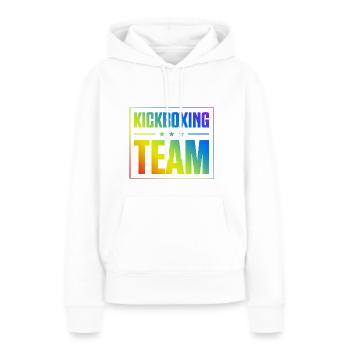 Kickboxing Team - Women’s Premium Organic Hoodie - white - Front - Julia (174cm)