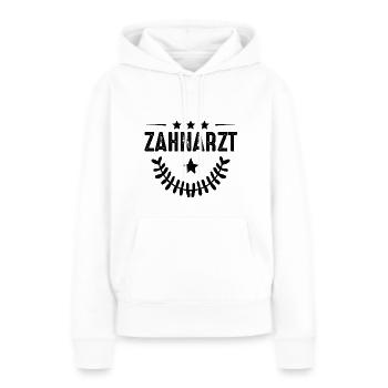 Dentist profession - Women’s Premium Organic Hoodie - white - Front - Julia (174cm)