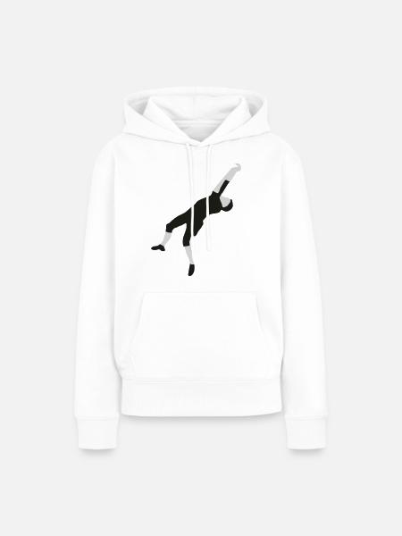 Bergsteiger - Frauen Premium Bio Hoodie - Weiß