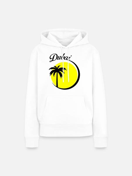dubai - Frauen Premium Bio Hoodie - Weiß