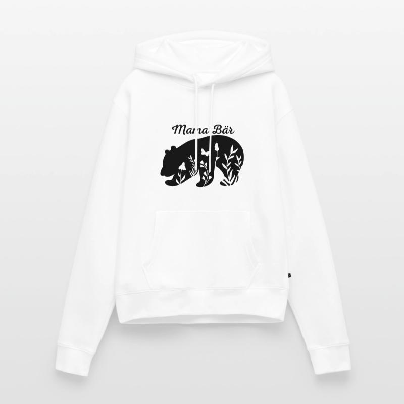 Mama Bär, Muttertagsdesign, Muttertagsgeschenk Frauen Premium Bio Hoodie