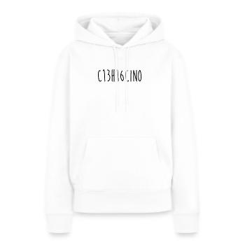 Ketamin Droge Formel - Frauen Premium Bio Hoodie - Weiß - Vorne - Julia (174cm)