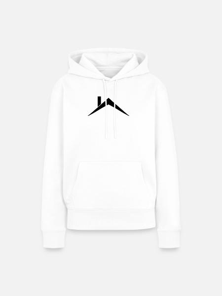 Dach - Frauen Premium Bio Hoodie - Weiß
