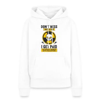 Rad Tech Radiation Xray Technician Radiologist - Women’s Premium Organic Hoodie - white - Front - Julia (174cm)