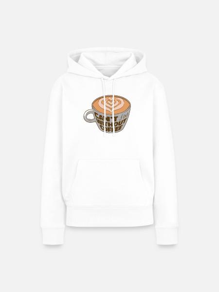 Mathematik Kaffee Mathematik Funktion Kaffee - Frauen Premium Bio Hoodie - Weiß
