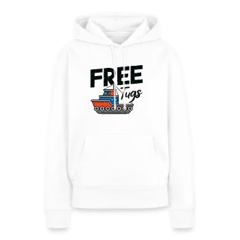 Schlepper Segeln Frei Schlepper Schlepper - Frauen Premium Bio Hoodie - Weiß - Vorne - Julia (174cm)
