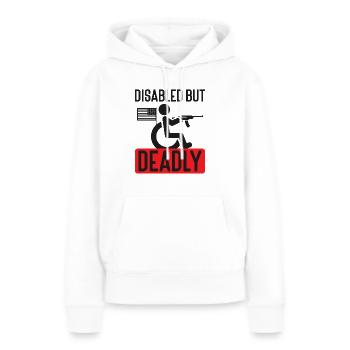 2nd Amendment Gun Lover Pro Gun Control - Frauen Premium Bio Hoodie - Weiß - Vorne - Julia (174cm)