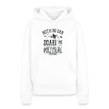 Halloween Abstimmen Politik Wahl Wähler - Frauen Premium Bio Hoodie - Weiß - Vorne - Julia (174cm)