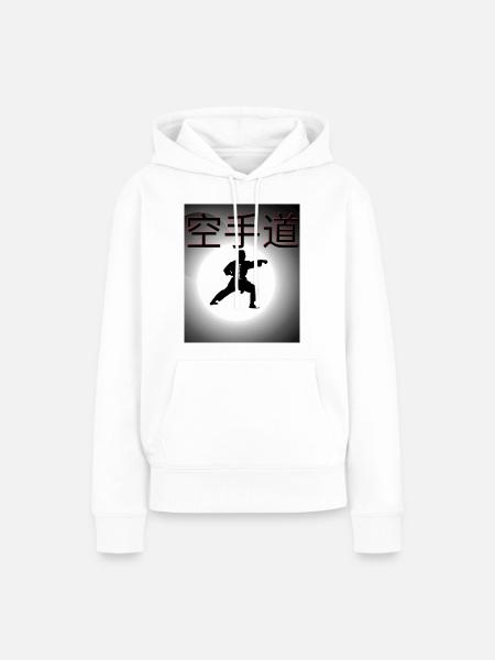 Karate-Do-Design - Frauen Premium Bio Hoodie - Weiß