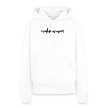 Symphoniker Heartbeat Komponist Musiker - Frauen Premium Bio Hoodie - Weiß - Vorne - Julia (174cm)