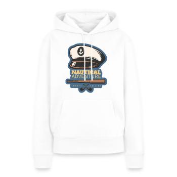 Wassersport - Frauen Premium Bio Hoodie - Weiß - Vorne - Julia (174cm)