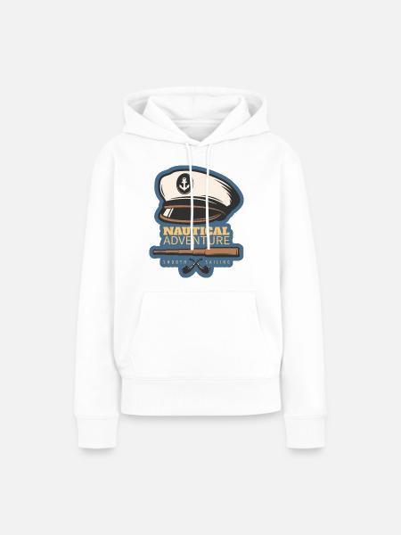 Wassersport - Frauen Premium Bio Hoodie - Weiß