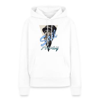 Sail Away Shirt - Frauen Premium Bio Hoodie - Weiß - Vorne - Julia (174cm)