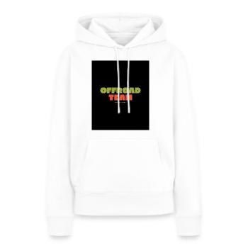 Offroad Team Matsch Geröll - Frauen Premium Bio Hoodie - Weiß - Vorne - Julia (174cm)