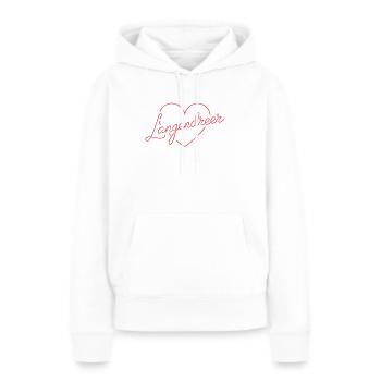 Love Langendeer - Women’s Premium Organic Hoodie - white - Front - Julia (174cm)