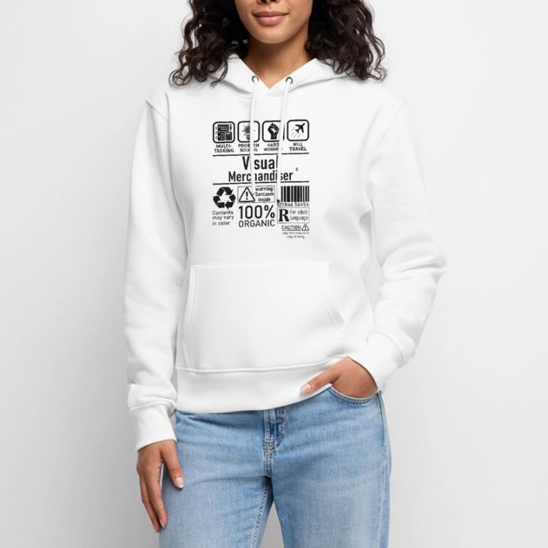 Visual Merchandiser multi tasking problem solving Frauen Premium Bio Hoodie