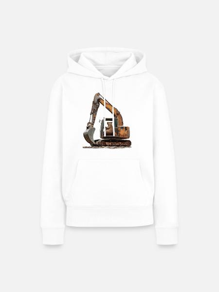 Wasserschwein - Frauen Premium Bio Hoodie - Weiß