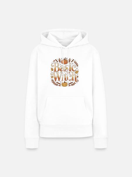 Witchcraft Basic Witch Enchanted Tarot Reading - Frauen Premium Bio Hoodie - Weiß