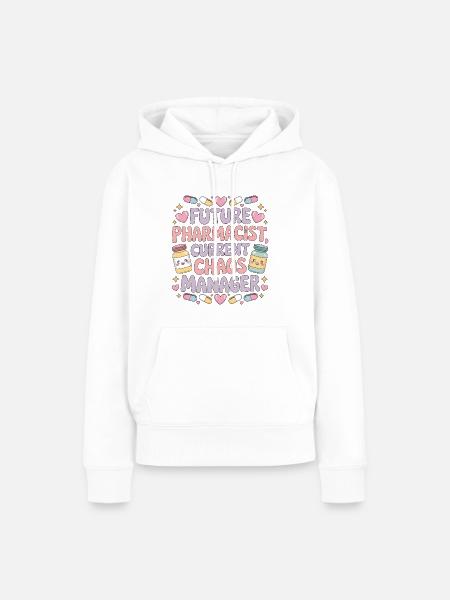 Pharmacist Student Future Pharmacist Clinical - Frauen Premium Bio Hoodie - Weiß