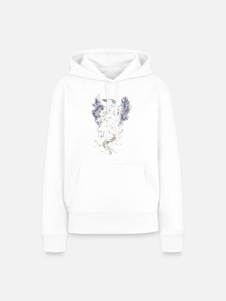 Rettungsteam - Frauen Premium Bio Hoodie - Weiß