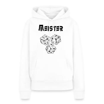 Rollenspiel Meister - Frauen Premium Bio Hoodie - Weiß - Vorne - Julia (174cm)