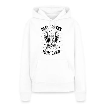 Sphynx Katze Spruch Lustiges Sphynx Katze Geschenk - Frauen Premium Bio Hoodie - Weiß - Vorne - Julia (174cm)