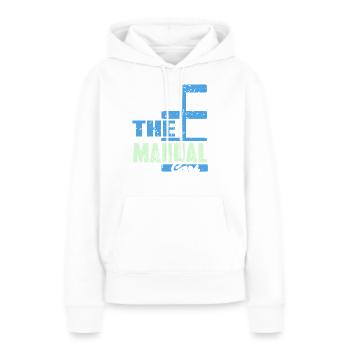 Save Manual Shifters Nostalgic Car Culture - Frauen Premium Bio Hoodie - Weiß - Vorne - Julia (174cm)