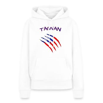Taiwan taiwan - Frauen Premium Bio Hoodie - Weiß - Vorne - Julia (174cm)