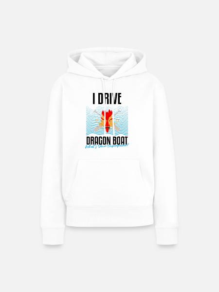 Drachenbootrennen-Design für Drachenbootfahren - Frauen Premium Bio Hoodie - Weiß