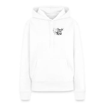Skandal Um Rosé Rosewein Roseschorle - Frauen Premium Bio Hoodie - Weiß - Vorne - Julia (174cm)
