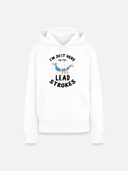 Drachenbootfahren-Thema für Drachenbootpaddeln - Frauen Premium Bio Hoodie - Weiß